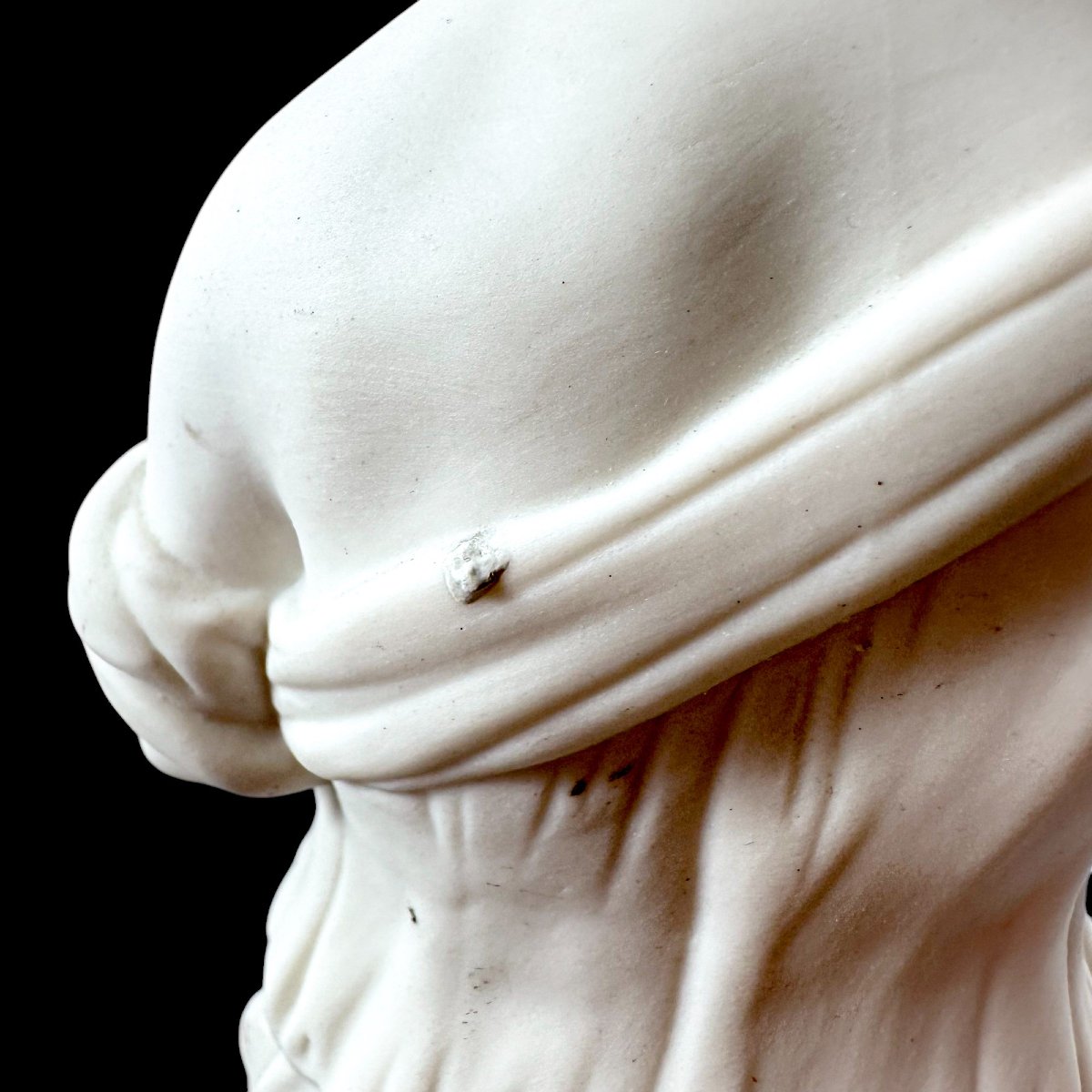 Figure en biscuit néoclassique, Angleterre, vers 1850-photo-4