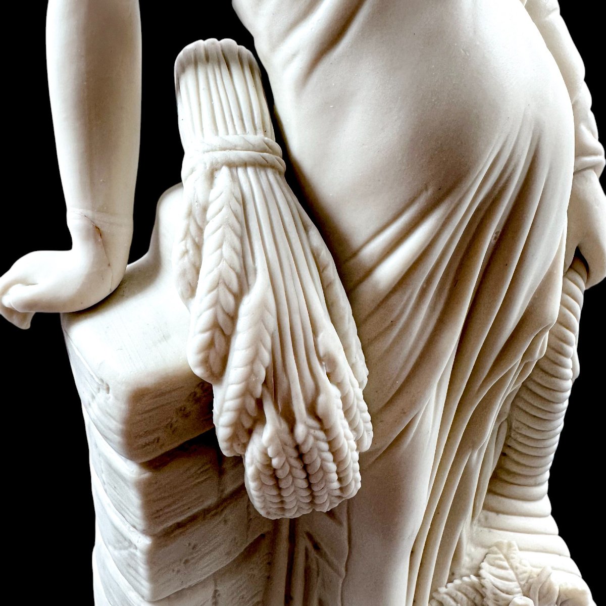 Figure en biscuit de Parian, époque victorienne, fin du XIXe siècle-photo-8