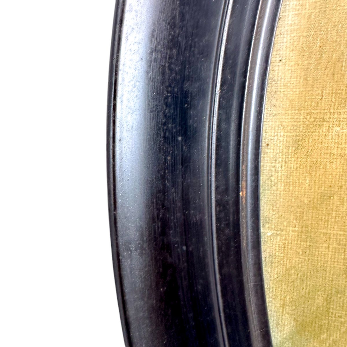 Bown Jones, « Childhood », 1930 – Portrait à l’huile dans un cadre ovalisé ébonisé-photo-7