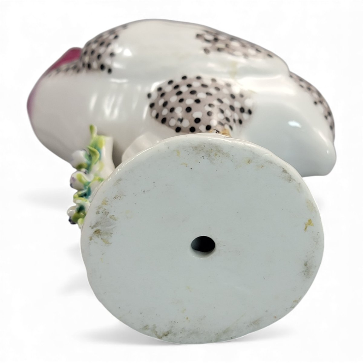 Samson Pair Of Guinea Fowl, Paris C.1845-photo-5