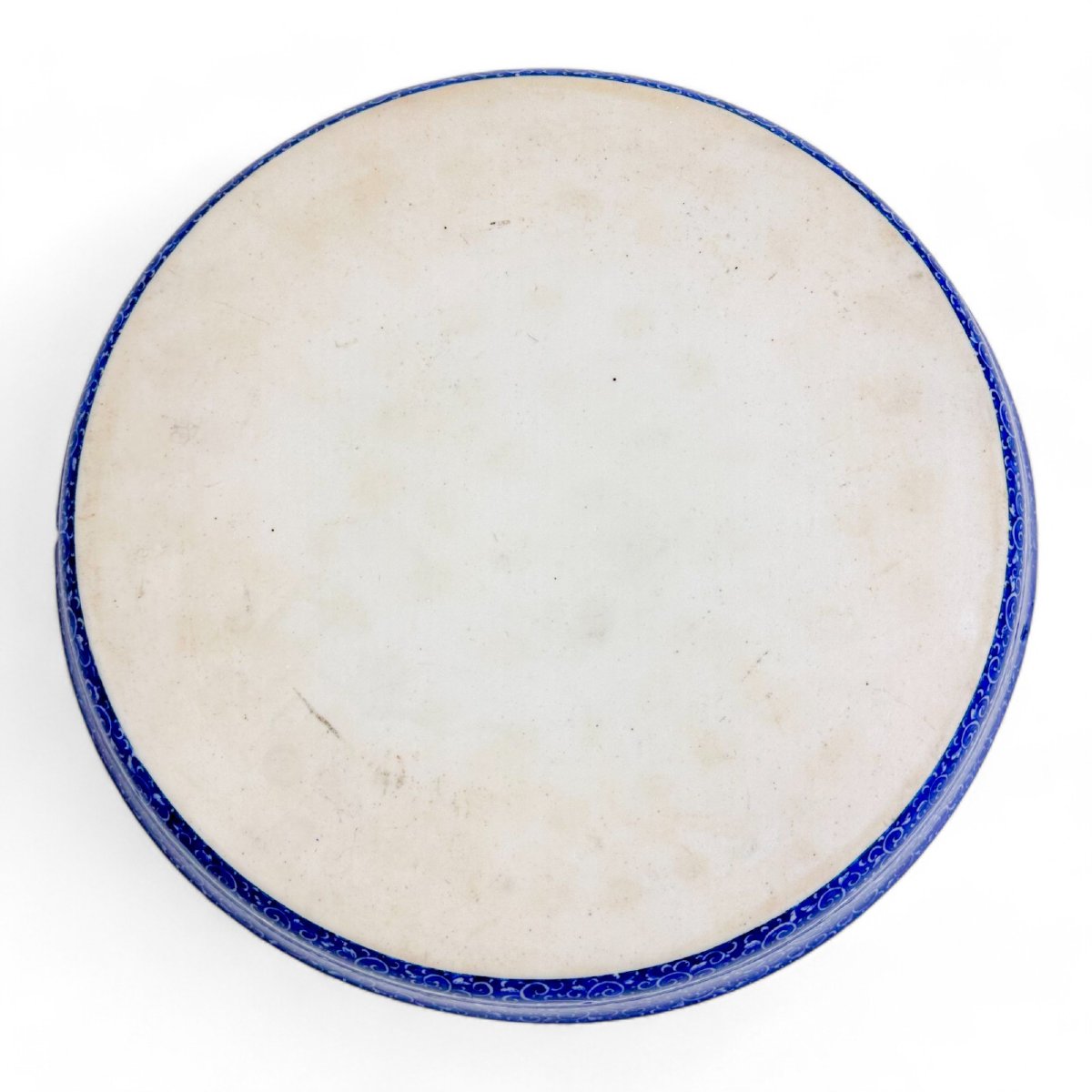 Grand plat en porcelaine japonaise et émaux cloisonnés, époque Meiji (vers 1880)-photo-4