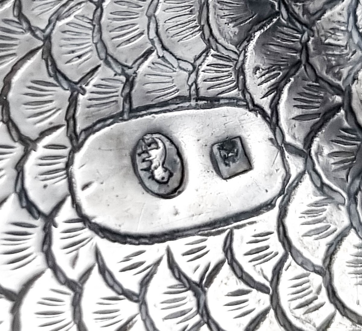 Kutch Indian Silver Fish & Snake Dish, C. 1890-photo-4