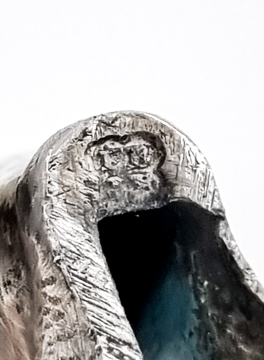 Barnard Sterling Silver Shepherd Boy Figure, C. 1860s-photo-1