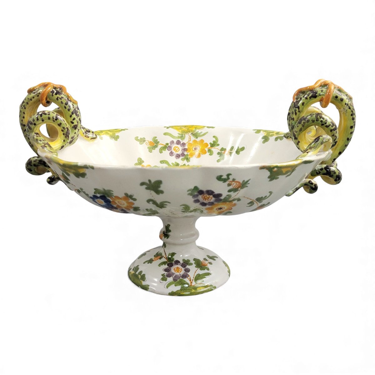 Ulisse Cantagalli Majolica Vase, Florence, C.1880-photo-2