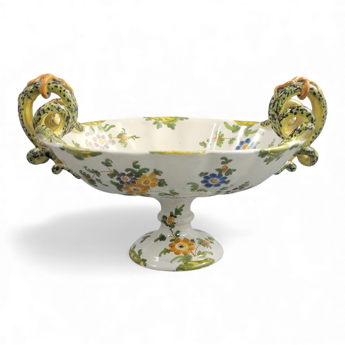 Ulisse Cantagalli Majolica Vase, Florence, C.1880-photo-4