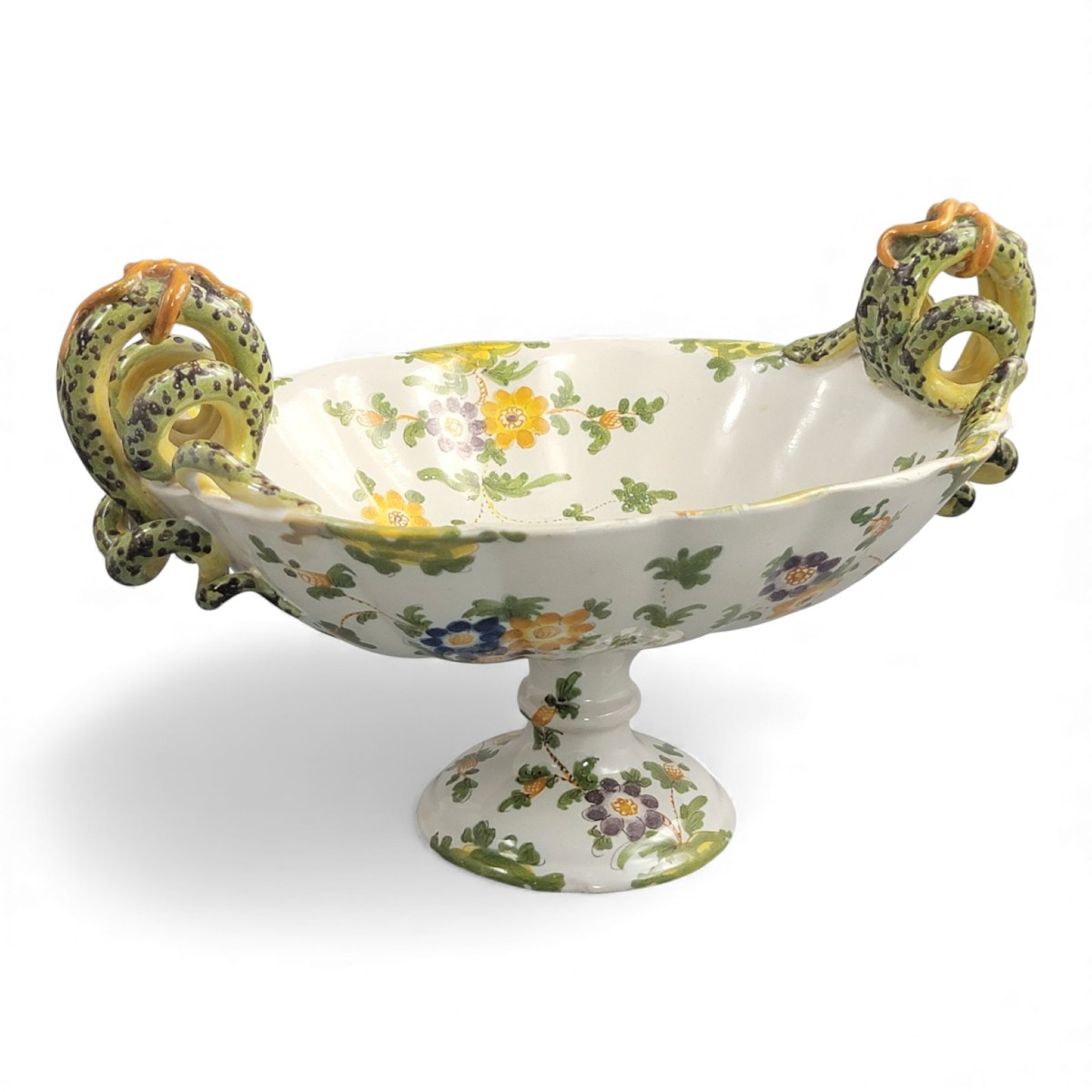 Ulisse Cantagalli Majolica Vase, Florence, C.1880