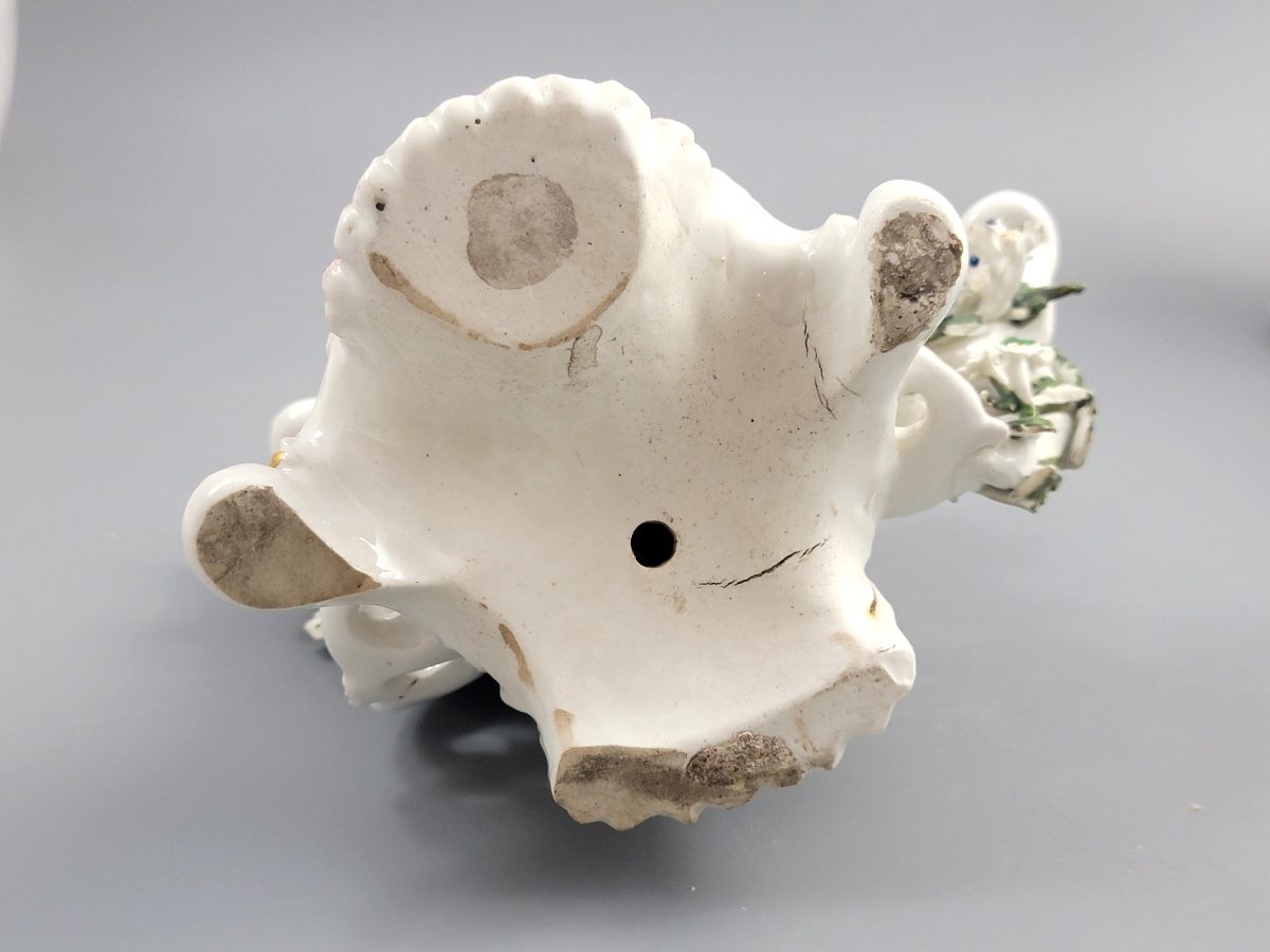 Derby Pair Of Candlestick Figures, Musicians With Bocage, C.1765     -photo-2