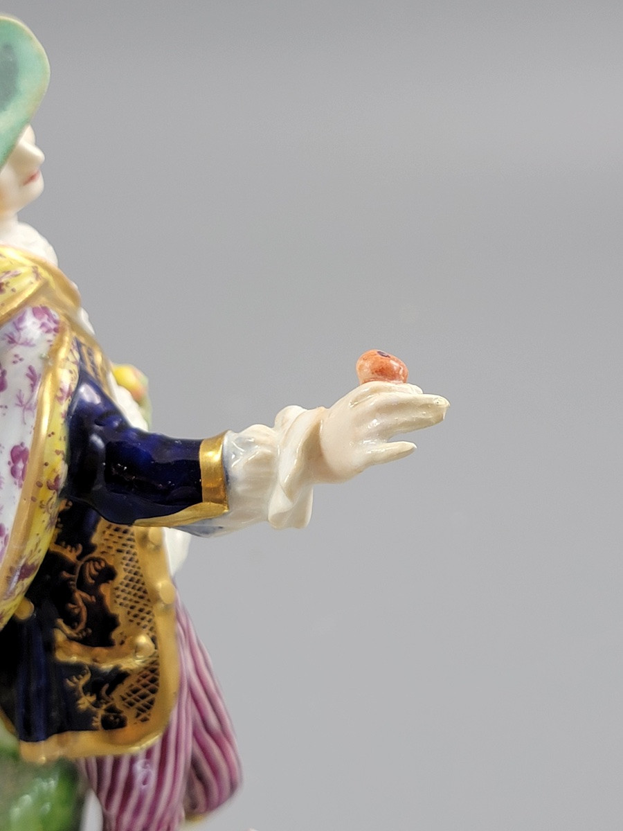 Pair Of Derby Porcelain Figurines "the Dresden Shepherds", Bloor Period, Circa 1825 -photo-6