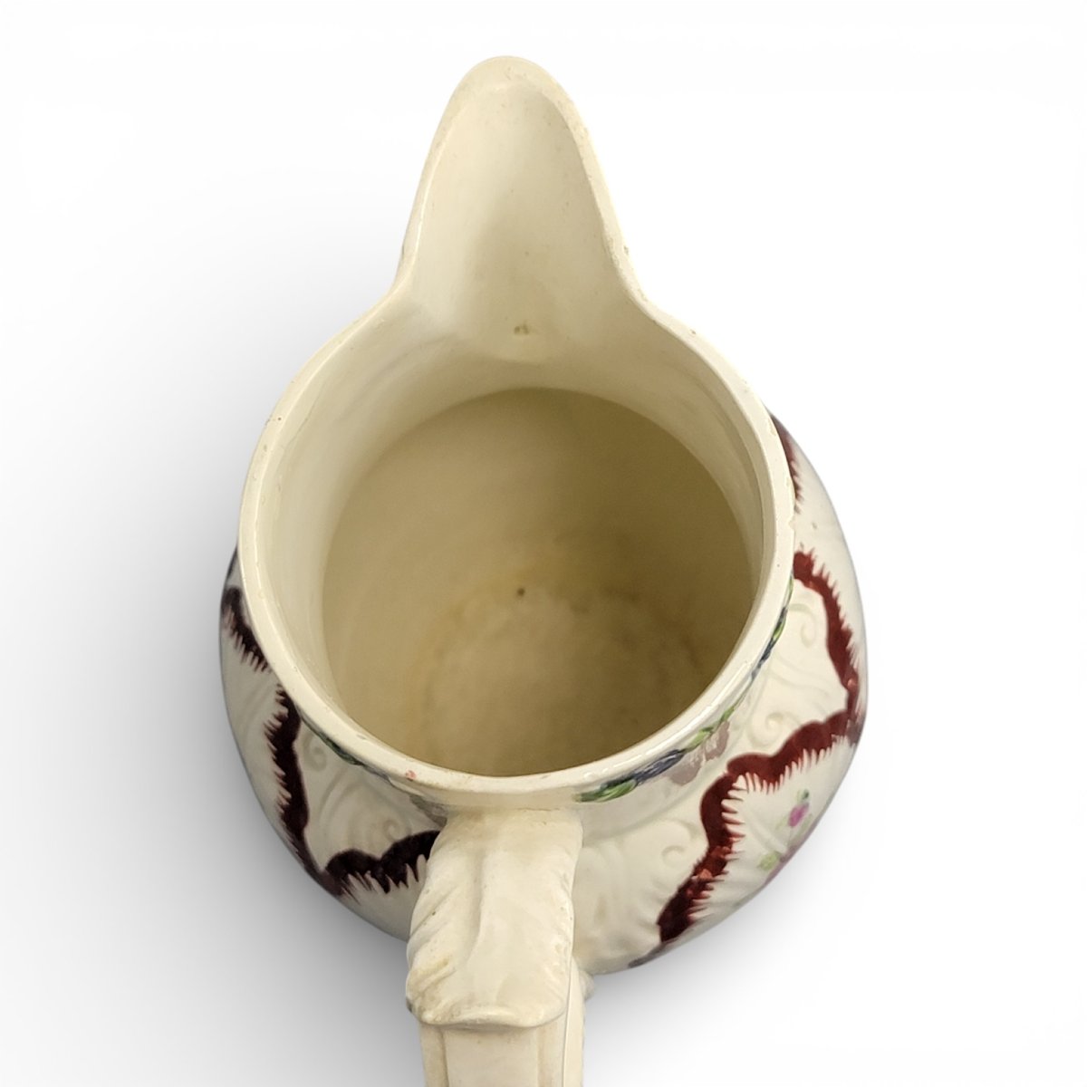 Staffordshire Pearlware Cabbage Leaf Jug, England, Circa 1790–1800-photo-3