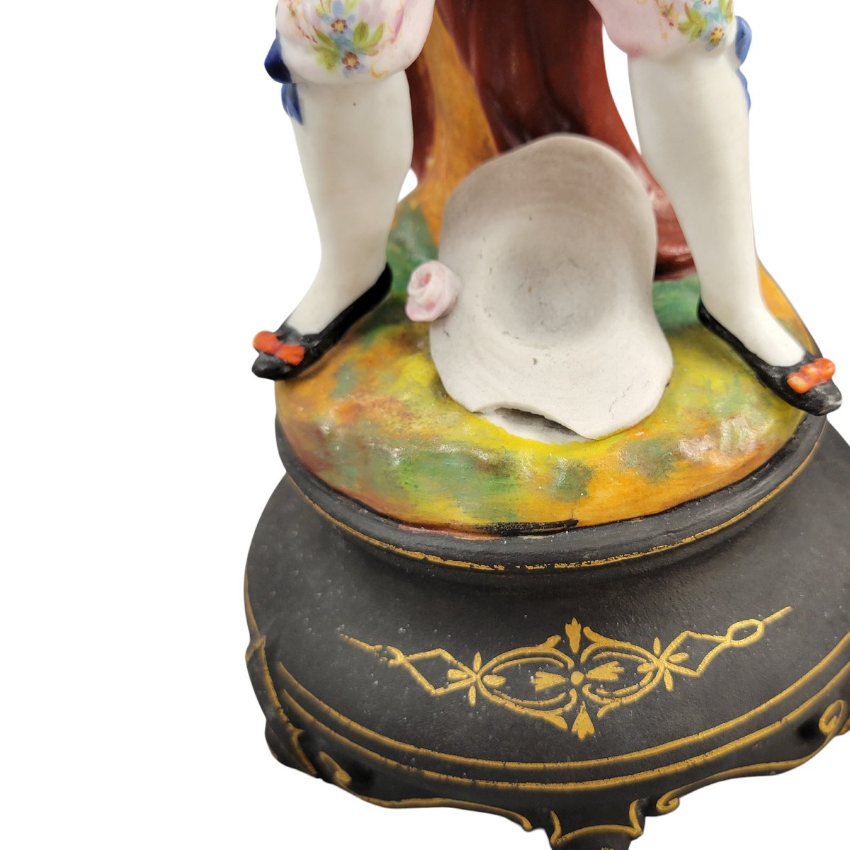 French Romantic Porcelain Figures By Letu & Mauger, Paris C.1860-photo-3