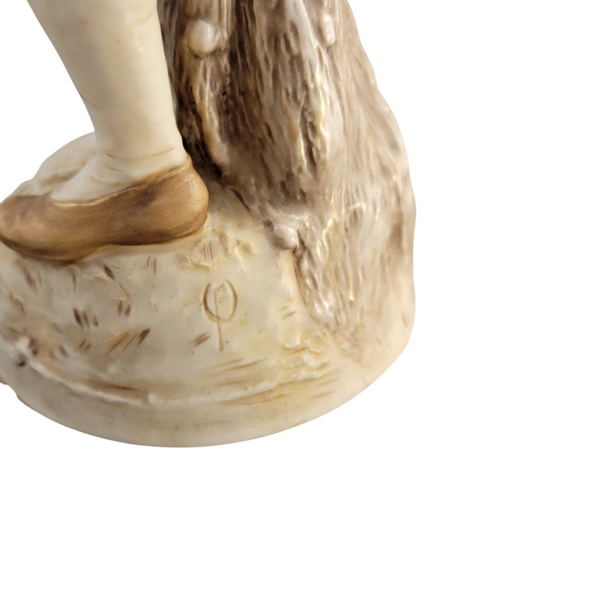 Royal Dux Porcelain Figures Of A Fisherman And Fisherwoman, Bohemia, C. 1918-photo-6