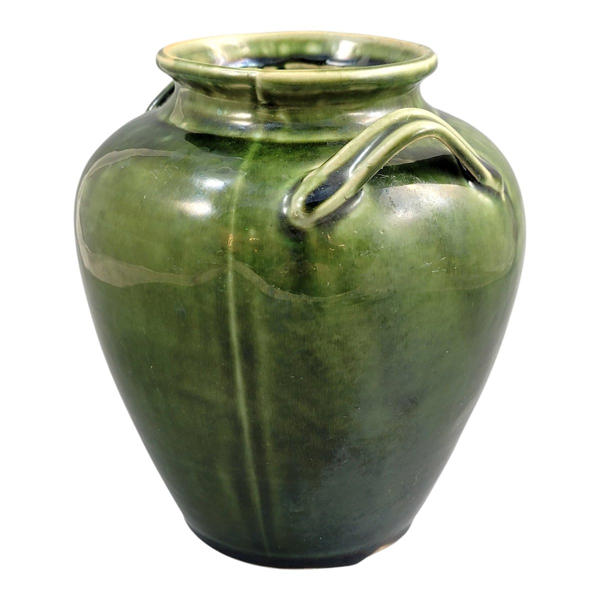 Handmade Southern French Green Glazed Terracotta Confit Jar, C.1870–1890-photo-7