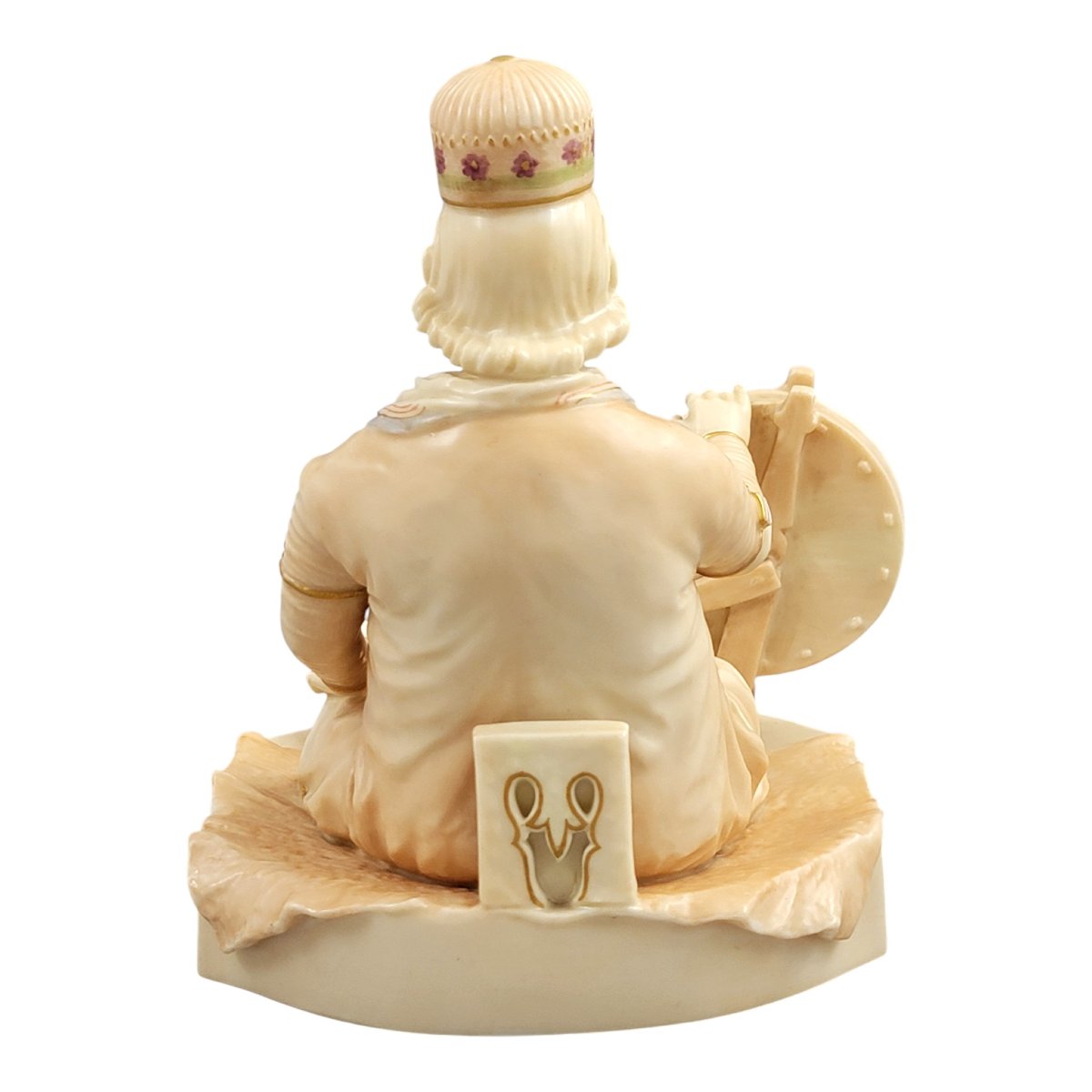 Royal Worcester Indian Craftsmen Porcelain Figure “shaban”, 1888-photo-1