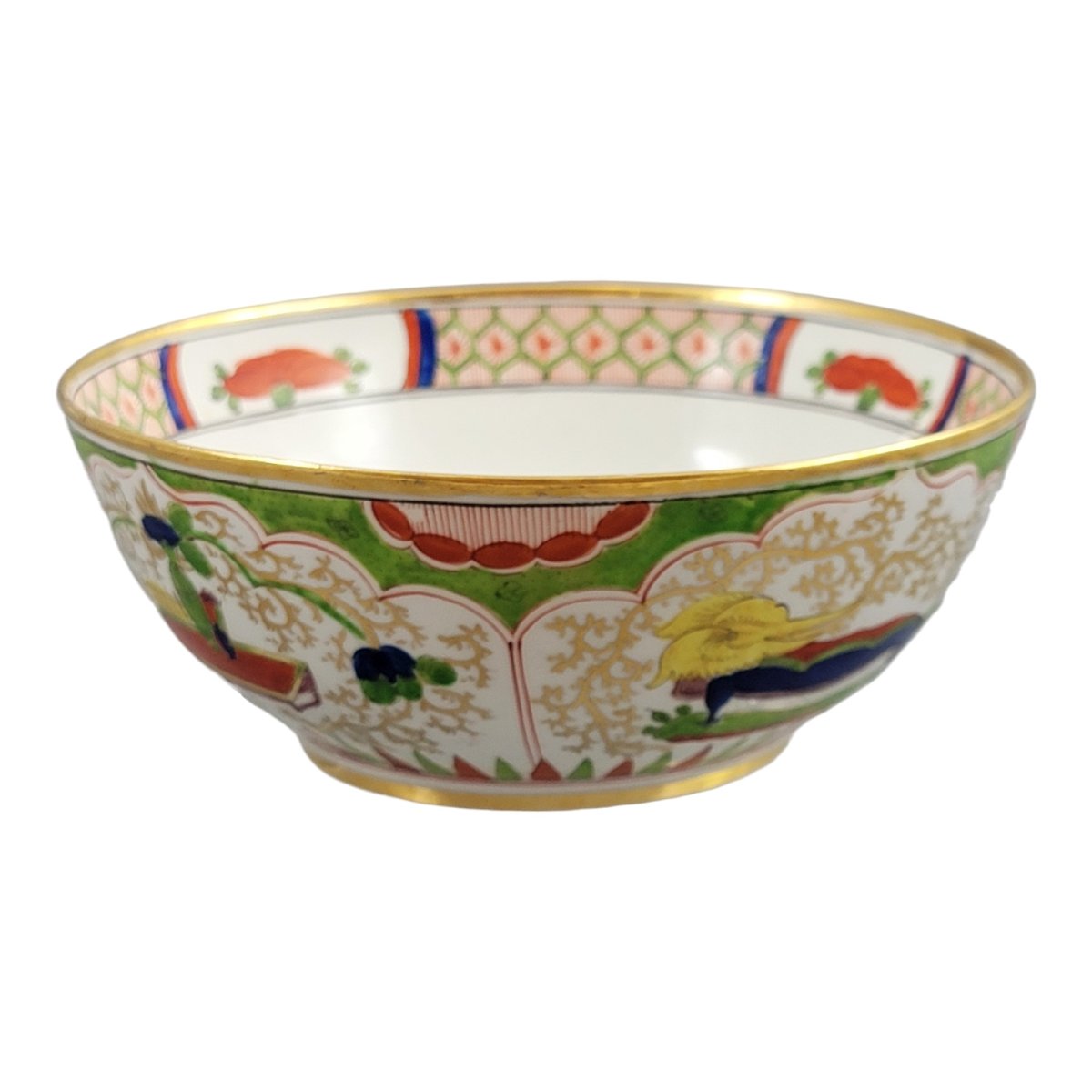 Coupe Worcester décor Dragon in Compartments, Flight Barr & Barr, vers 1815-photo-4