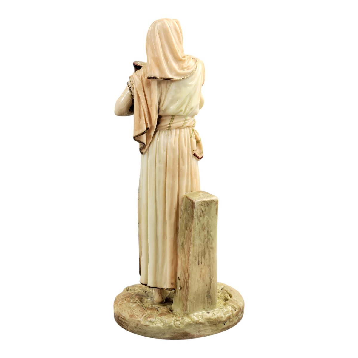 Royal Worcester, Figure Égyptienne Sculpturale par James Hadley, vers 1895-photo-4