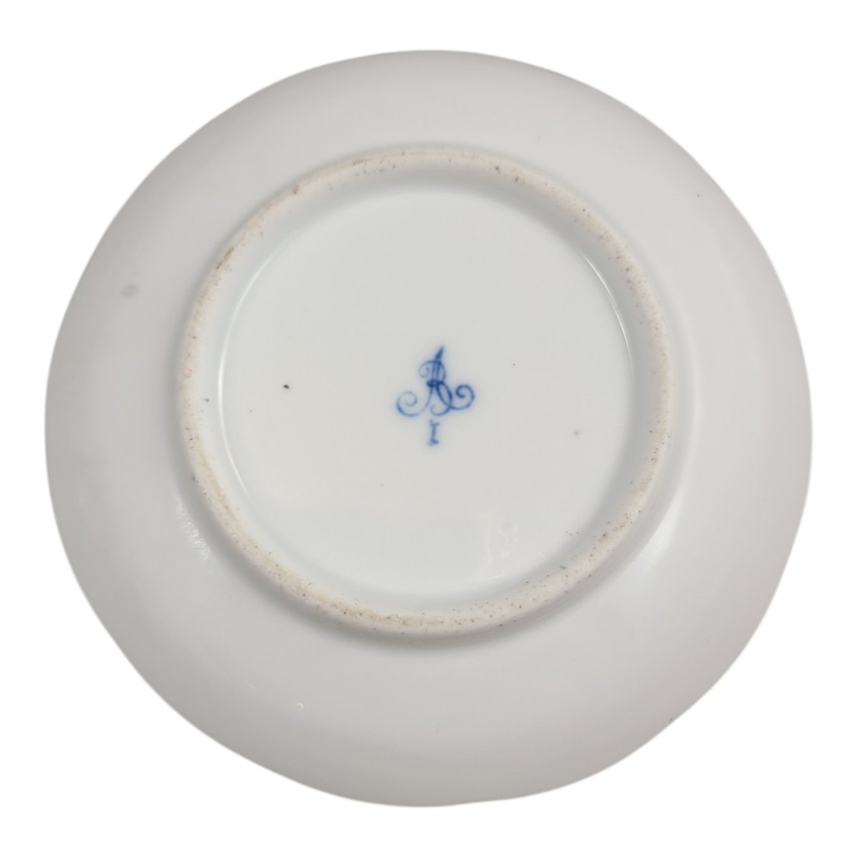 Helena Wolfsohn Dresden Chocolate Cup Trembleuse, Augustus Rex Revival, C. 1870-photo-4