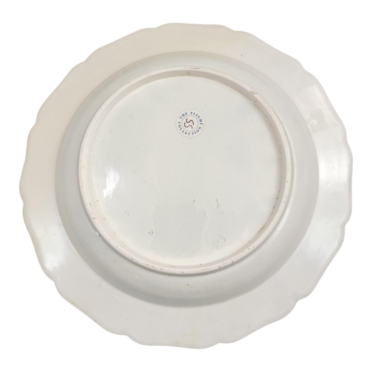 Assiette en porcelaine Worcester, « Dragon in Compartments », période Flight, Barr & Barr, 1820-photo-4