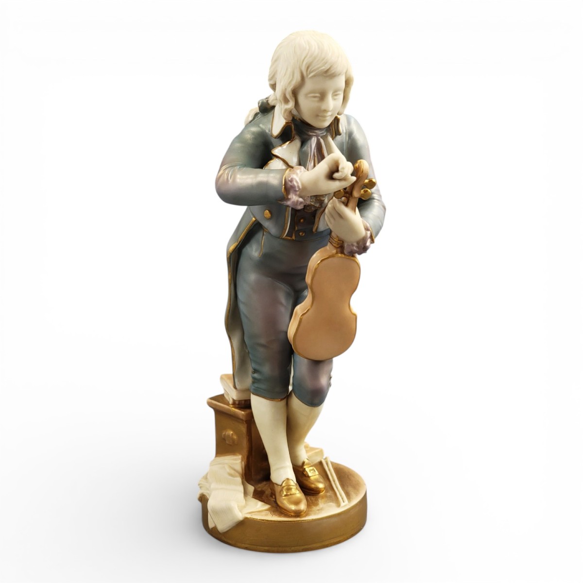 Royal Worcester Porcelain Figure “the Young Mozart”, Model 1487, 1928