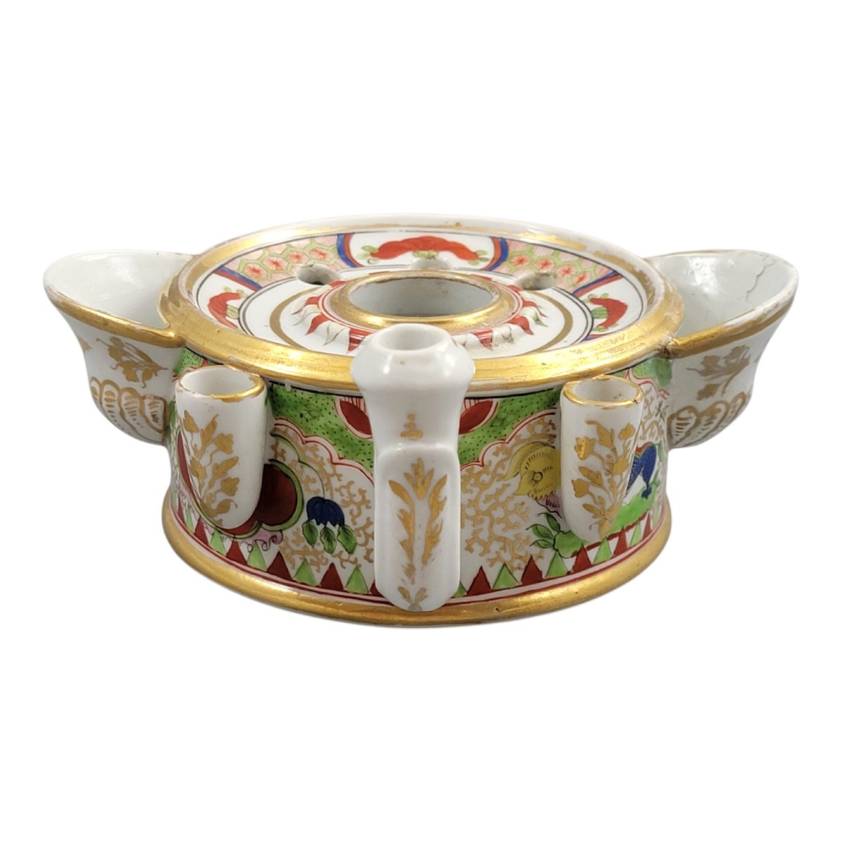 Encrier Worcester « Dragon in Compartments », période Flight, Barr & Barr, vers 1820-photo-3