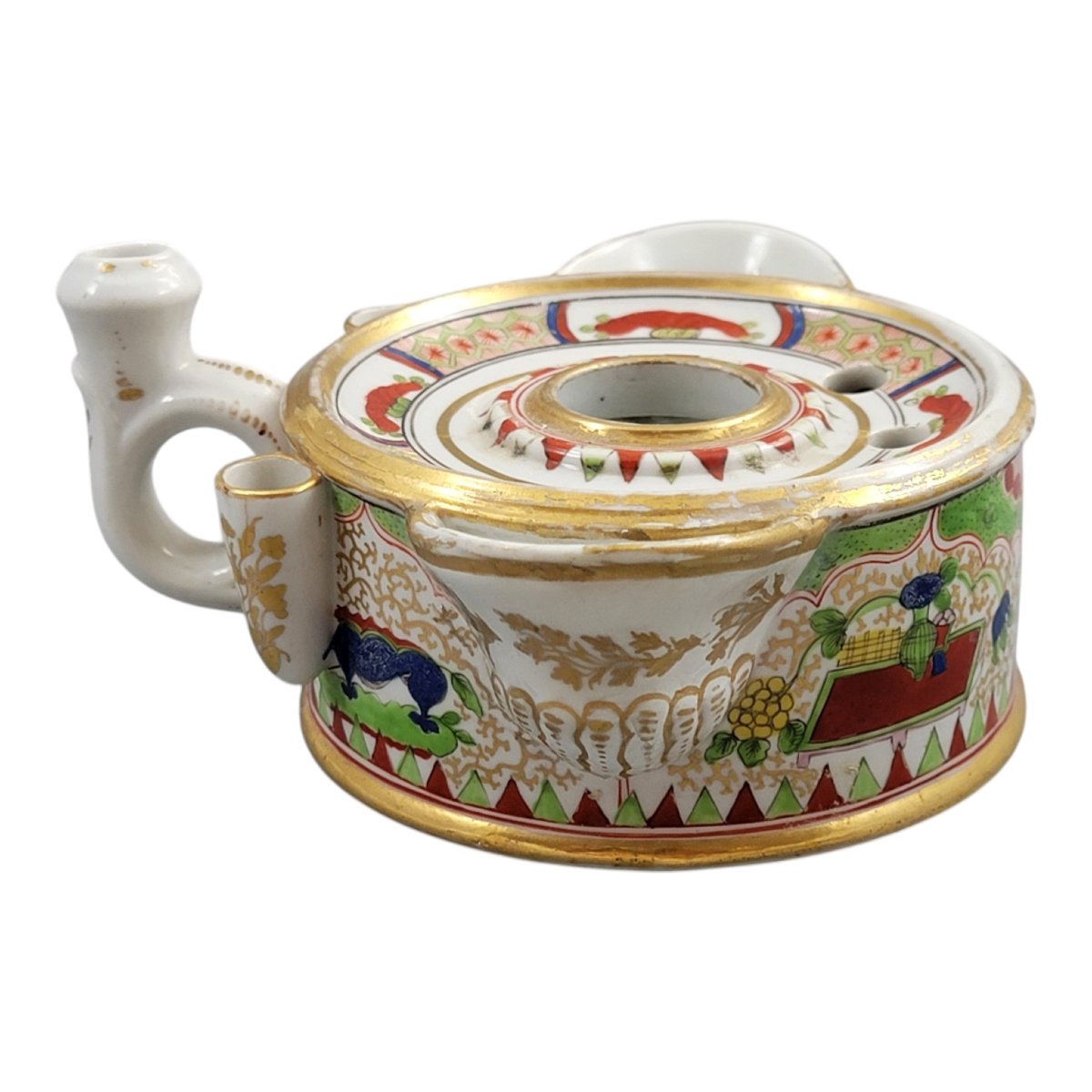 Encrier Worcester « Dragon in Compartments », période Flight, Barr & Barr, vers 1820-photo-4