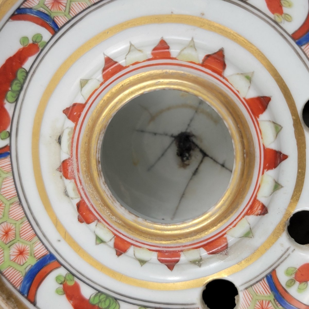 Encrier Worcester « Dragon in Compartments », période Flight, Barr & Barr, vers 1820-photo-6