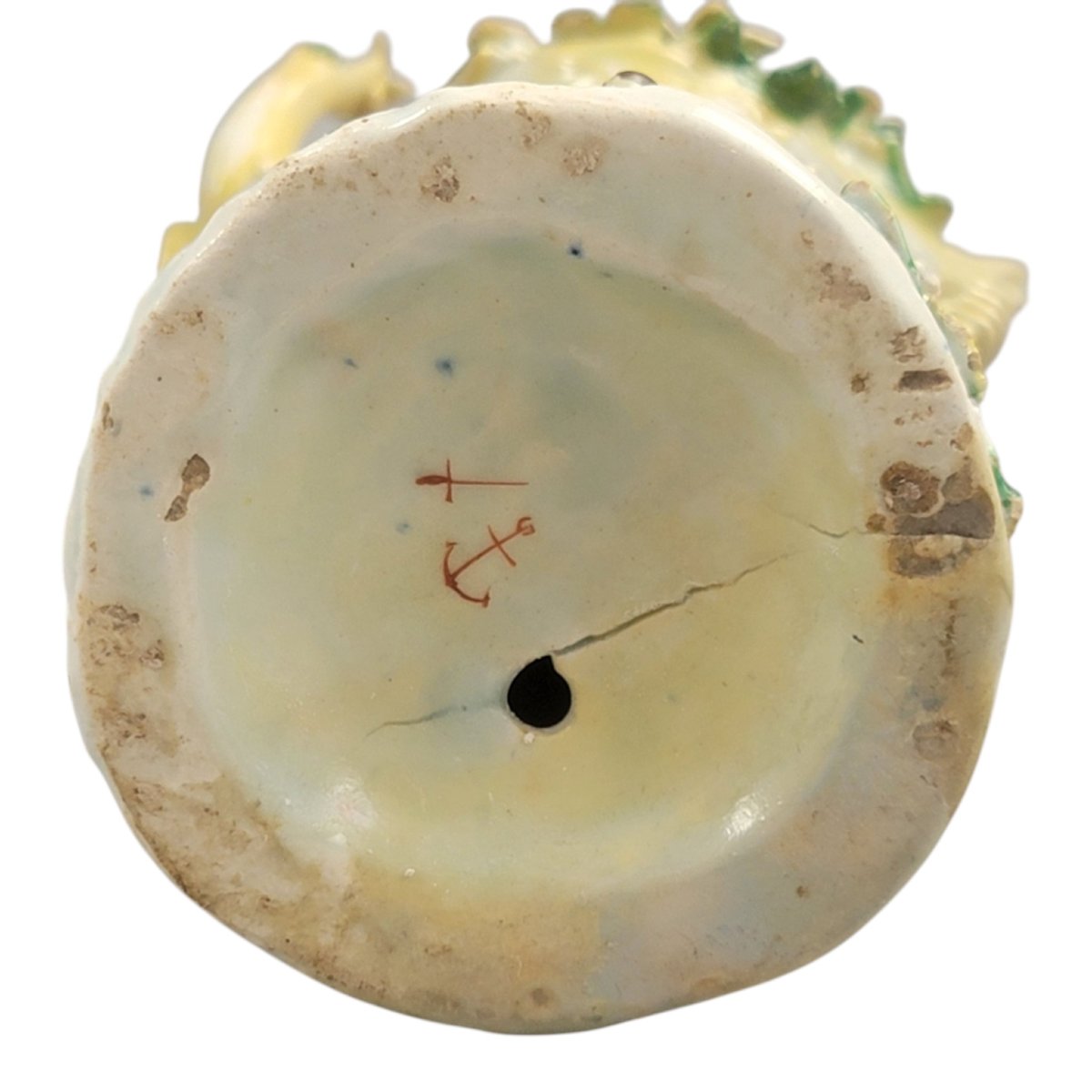 Figurine en porcelaine de Bow représentant une dame avec agneau et fleurs, vers 1760-photo-2