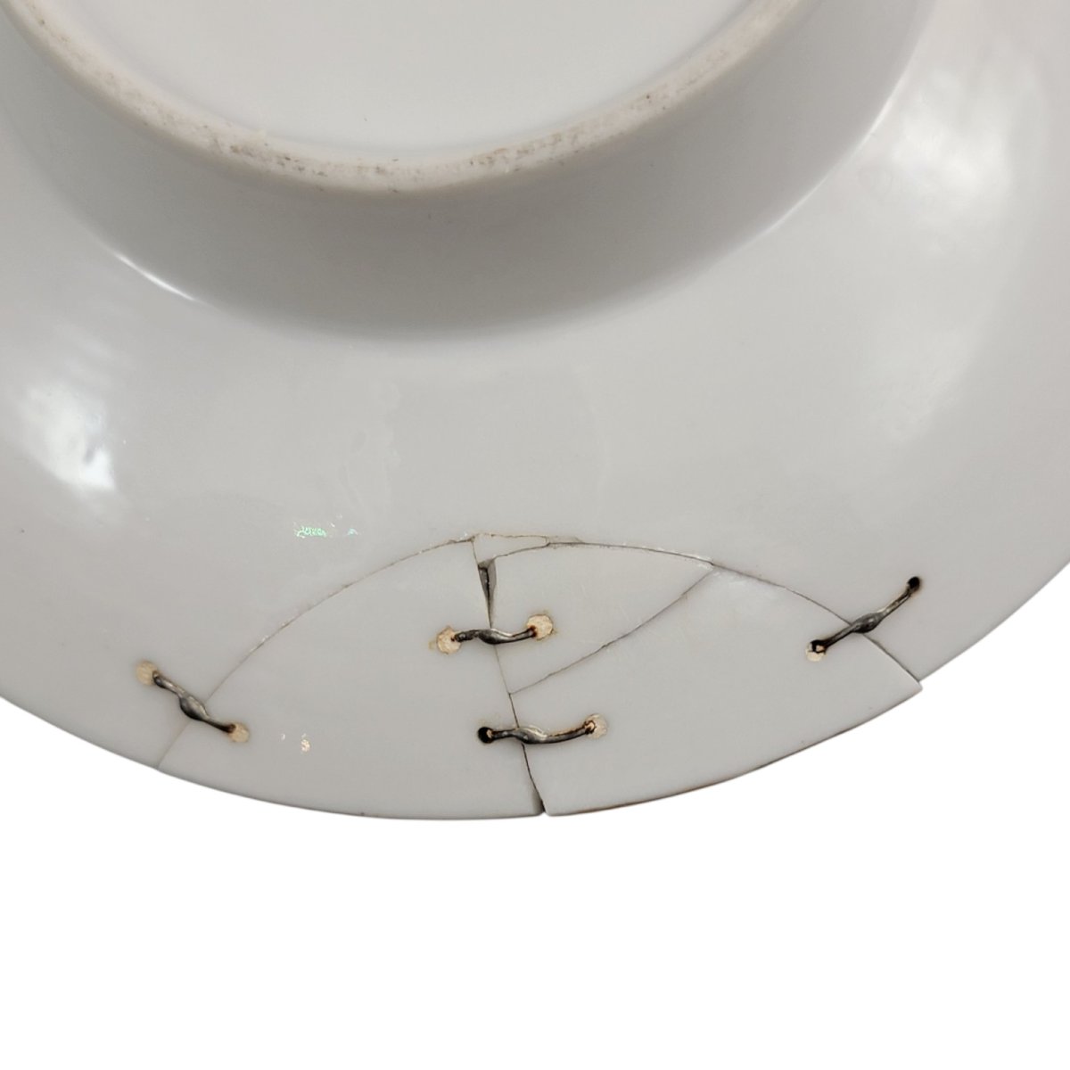 Manufacture de la Reine, tasse trembleuse couverte et soucoupe en porcelaine de Paris, XVIIIe s-photo-4