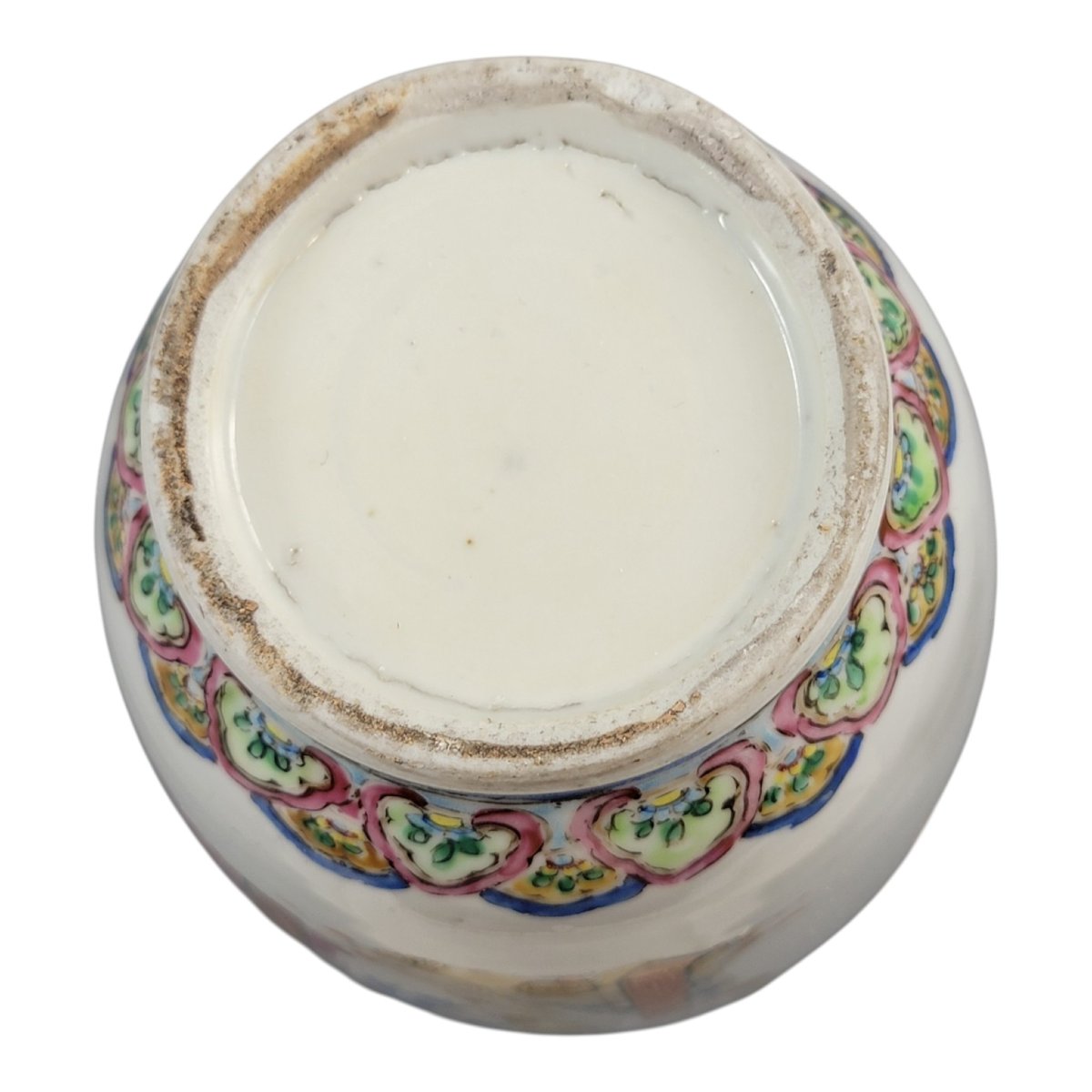 Vase en porcelaine famille rose avec Magu et Shoulao, Jingdezhen, vers 1870-photo-2