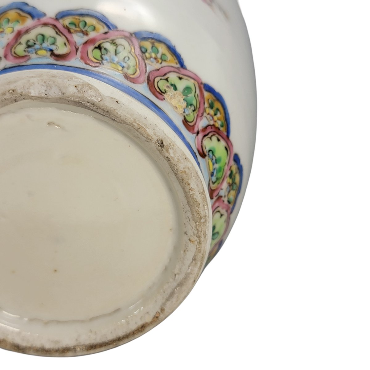 Vase en porcelaine famille rose avec Magu et Shoulao, Jingdezhen, vers 1870-photo-5