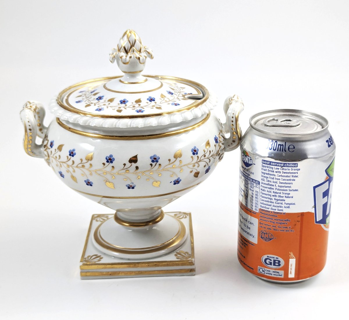 Worcester Porcelain Sauce Tureen With Cover, Flight Barr & Barr, C.1820-photo-5