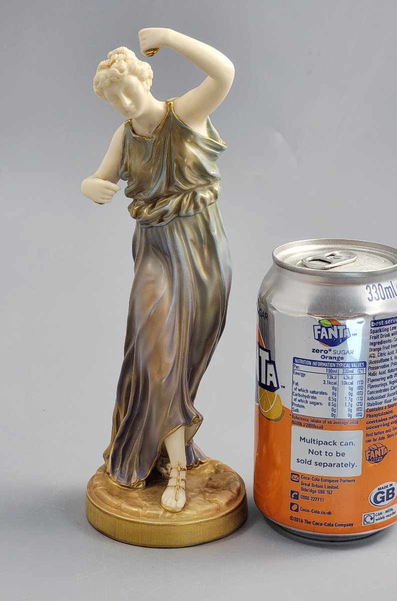 Royal Worcester Porcelain Figure “grecian Maiden”, C. 1928-photo-7