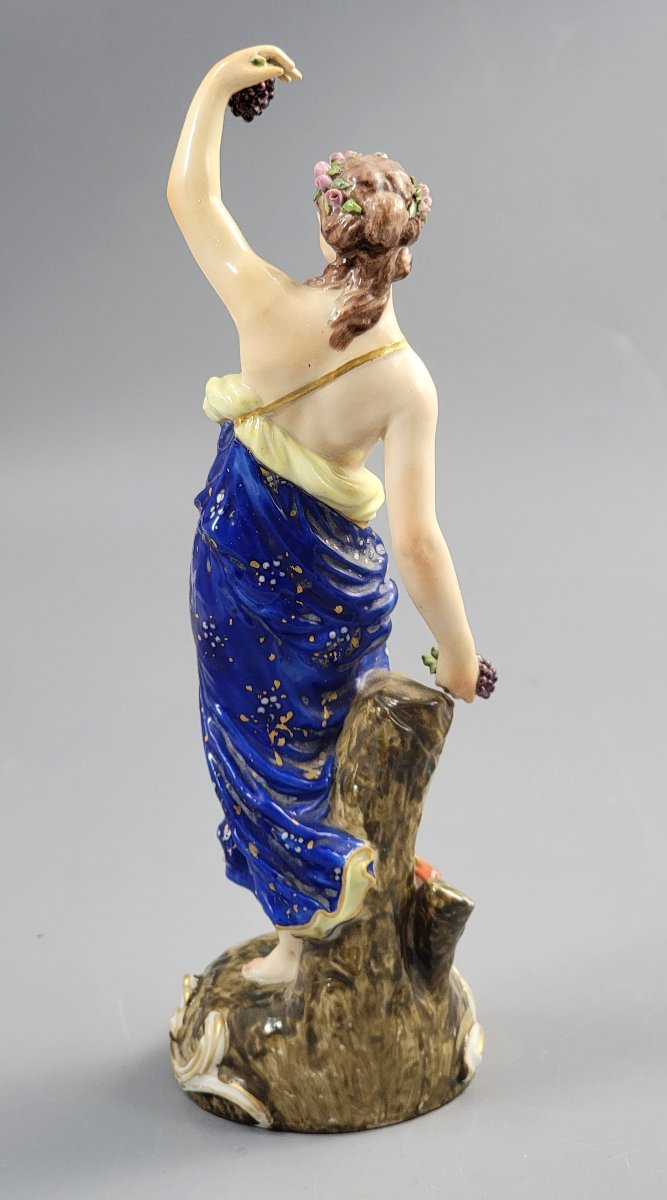 Samson Paris Porcelain Bacchante Figure, Derby Style, C. 1860–1870-photo-4