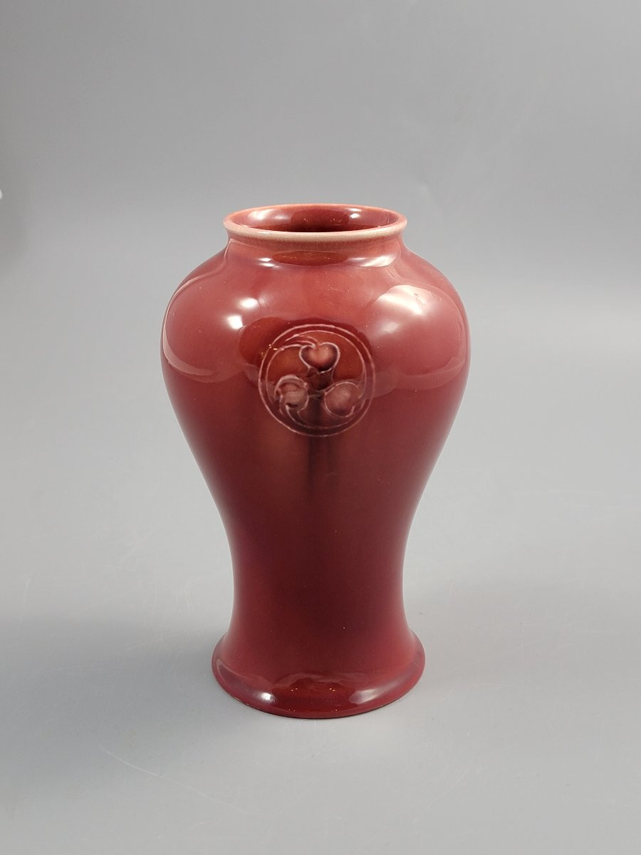 Vase Moorcroft Flamminian pour Liberty, vers 1905-photo-4