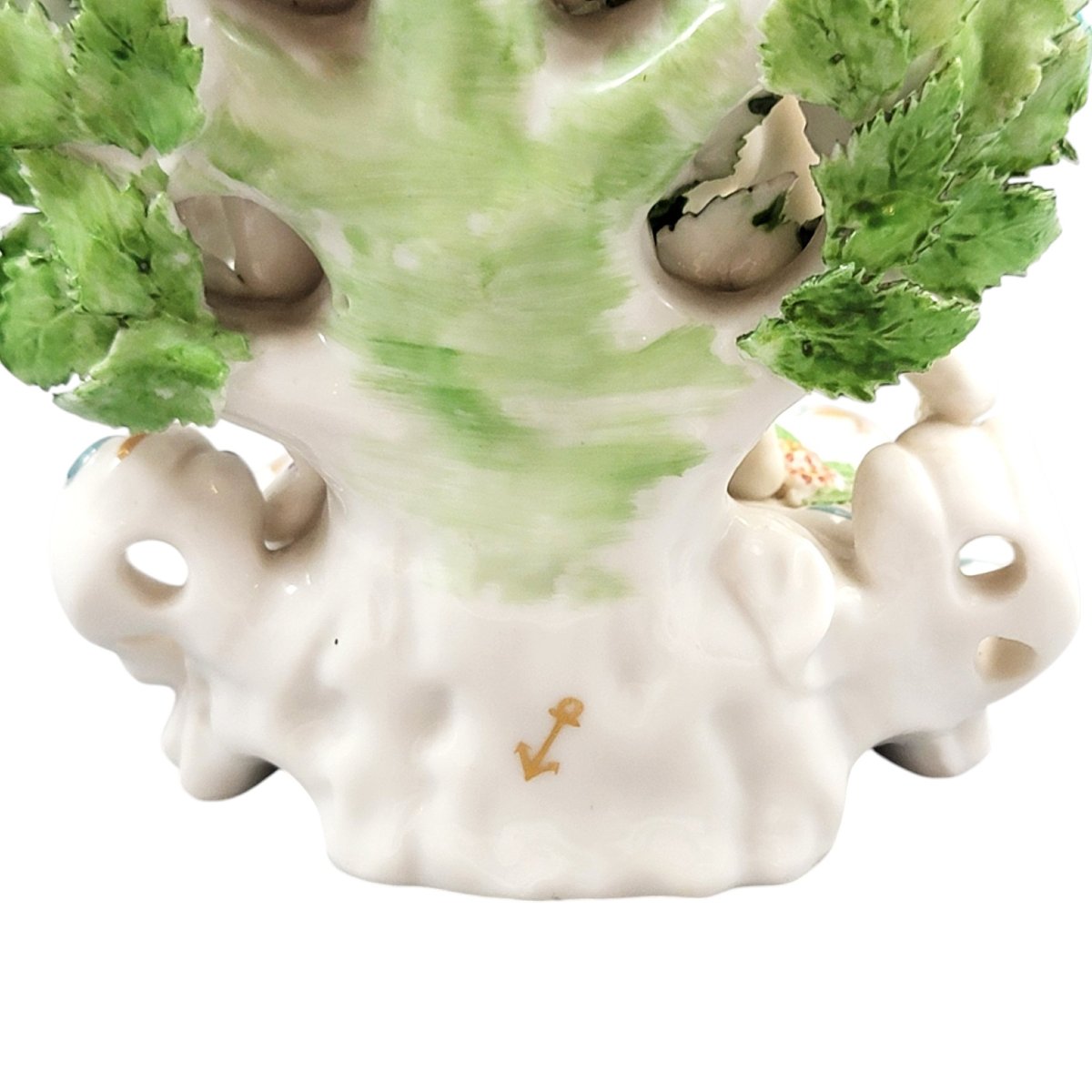 Groupe en porcelaine Samson Paris Vénus et Cupidon style Chelsea vers 1860-photo-6