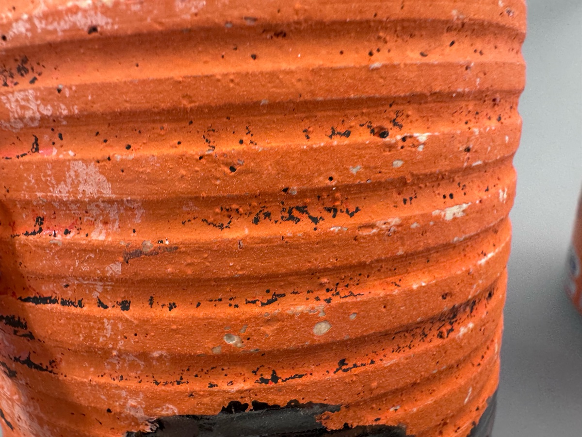 Chope Sumida Gawa japonaise au karako en relief, signée Kōko — époque Meiji / début Taishō-photo-8