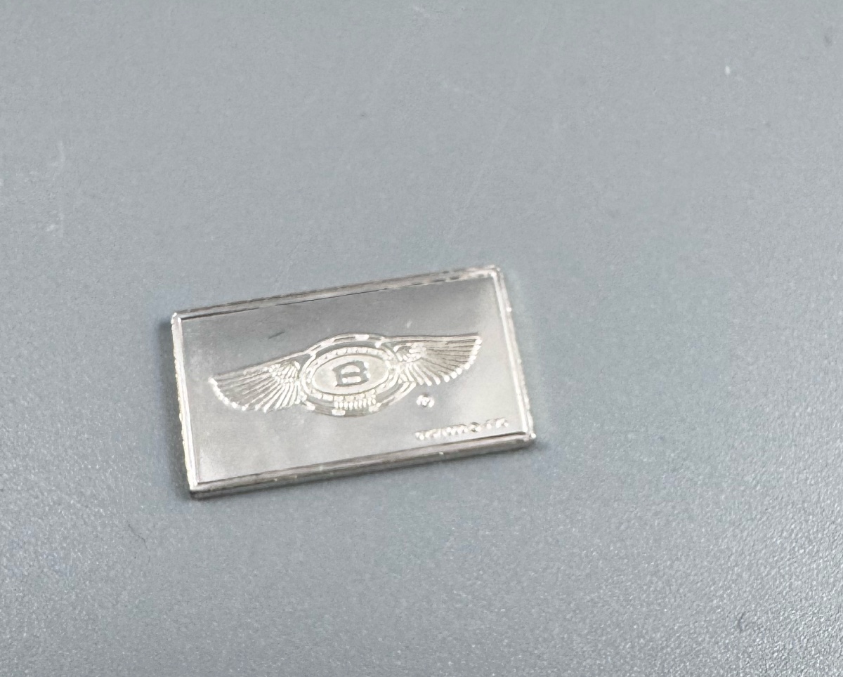 The Franklin Mint Centennial Car Mini-ingot Collection, 100 Sterling Silver Miniature Ingots -photo-2