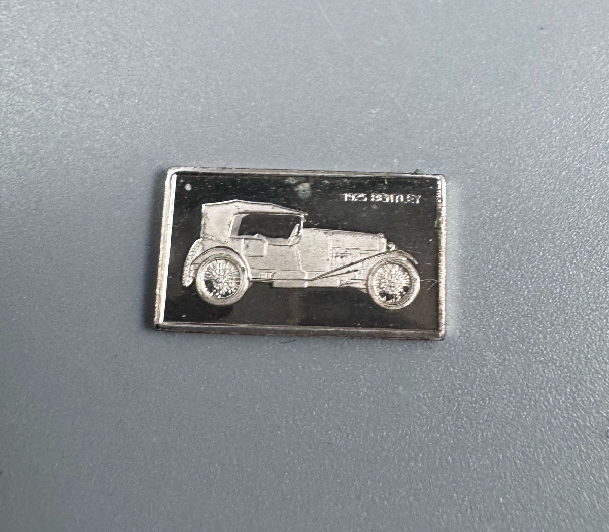 The Franklin Mint Centennial Car Mini-ingot Collection, 100 Sterling Silver Miniature Ingots -photo-3