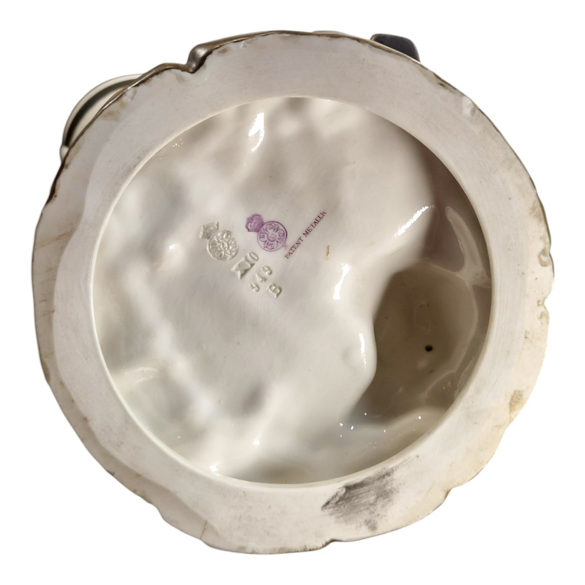 James Hadley pour Royal Worcester, grand « Cairo Water Carrier », Patent Metallic, 1886-photo-6