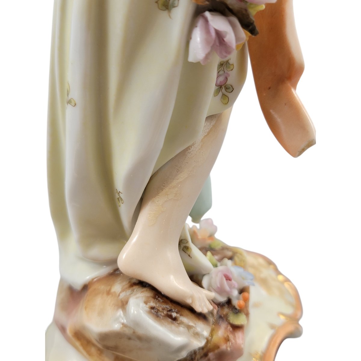 Paire de figures allégoriques Volkstedt Christian Nonne, vers 1780–1800-photo-6