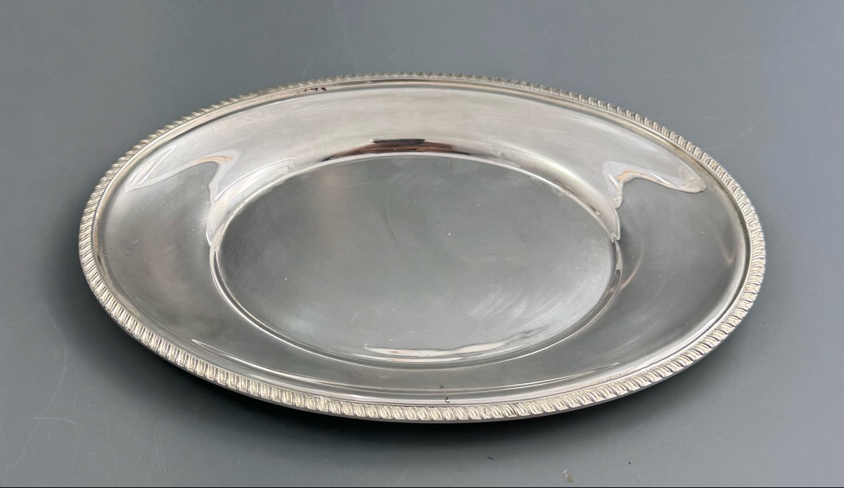 Service à sauce Mappin & Webb — Support en argent massif avec saucière et louche argentées-photo-1