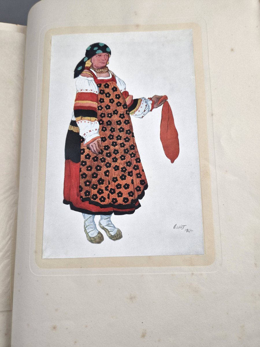 True First Edition Bakst The Story Of His Life Berlin 1922 Copy No 11-photo-6