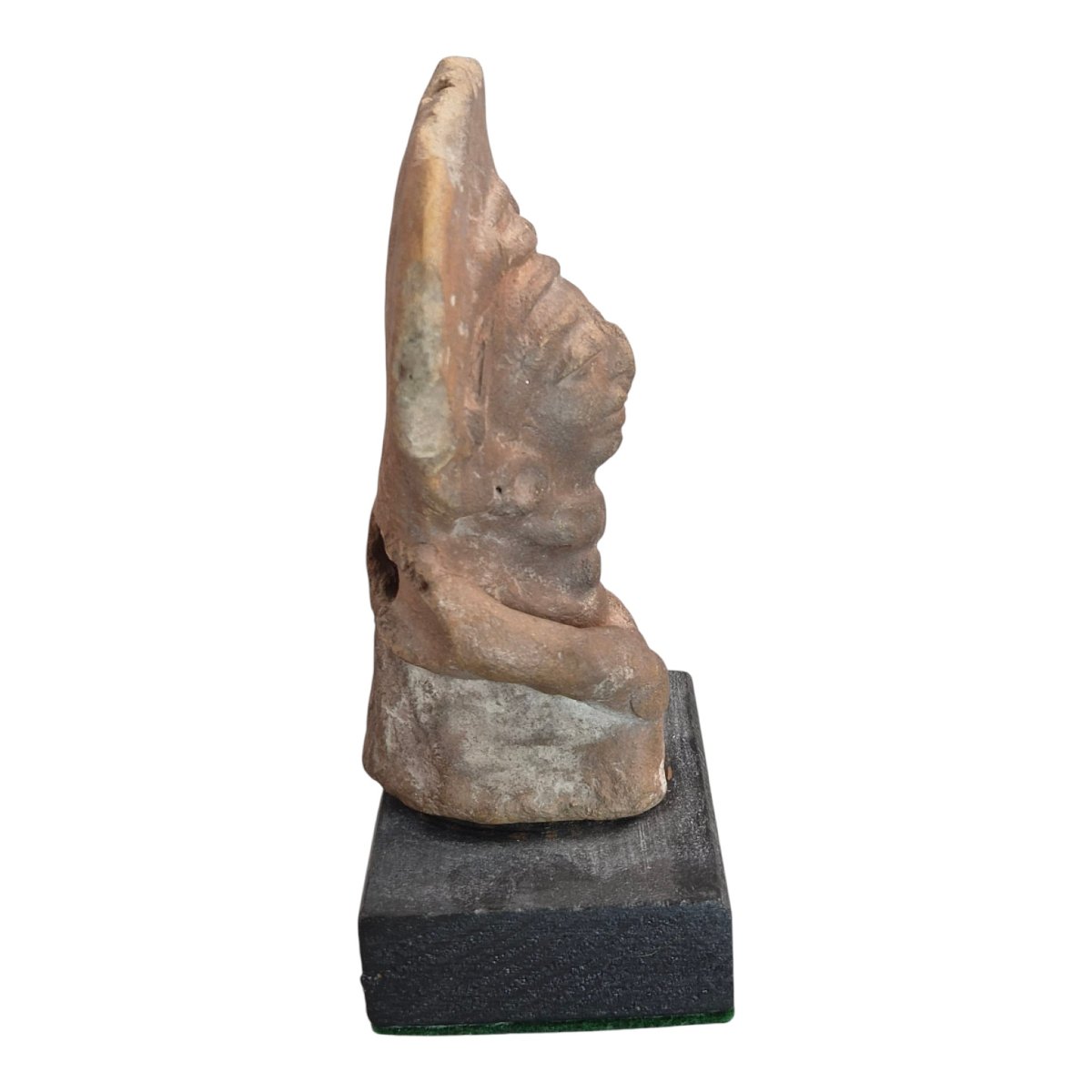 Figure de femme assise Jama-Coaque, Équateur, vers 100 av. J.-C.–500 apr. J.-C.-photo-4