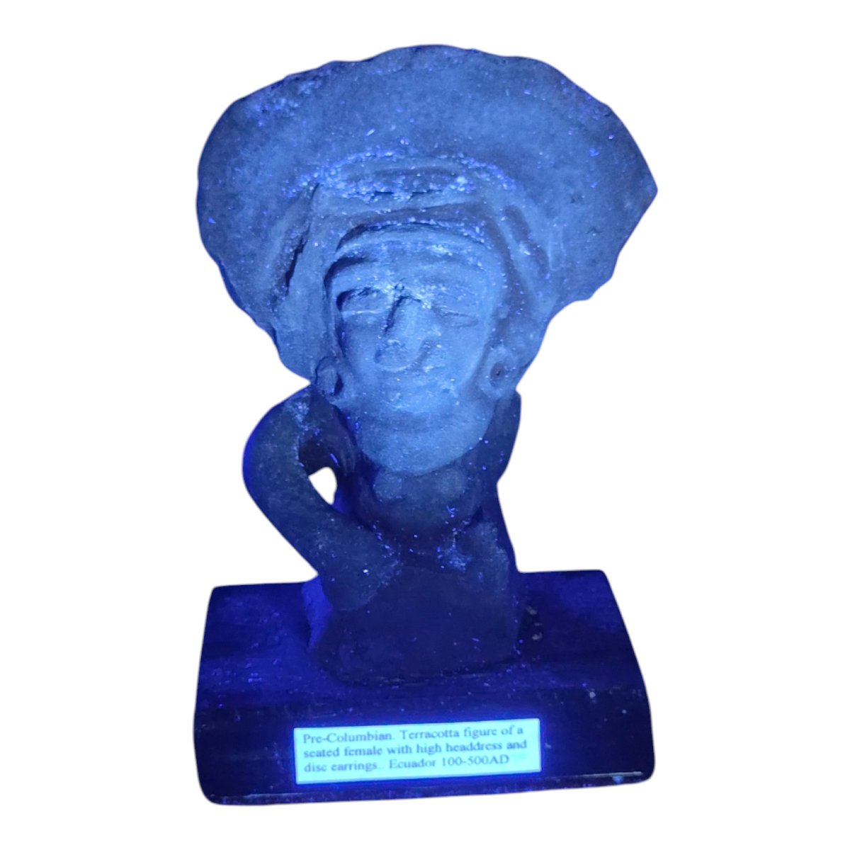 Figure de femme assise Jama-Coaque, Équateur, vers 100 av. J.-C.–500 apr. J.-C.-photo-6