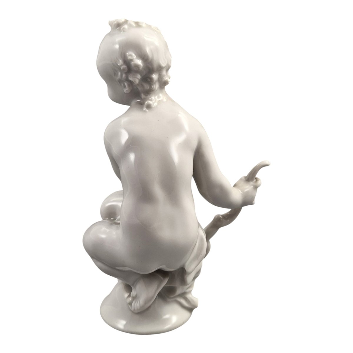 Meissen, figure en porcelaine Blanc de Chine « Amor », Paul Scheurich, vers 1910–1924-photo-4