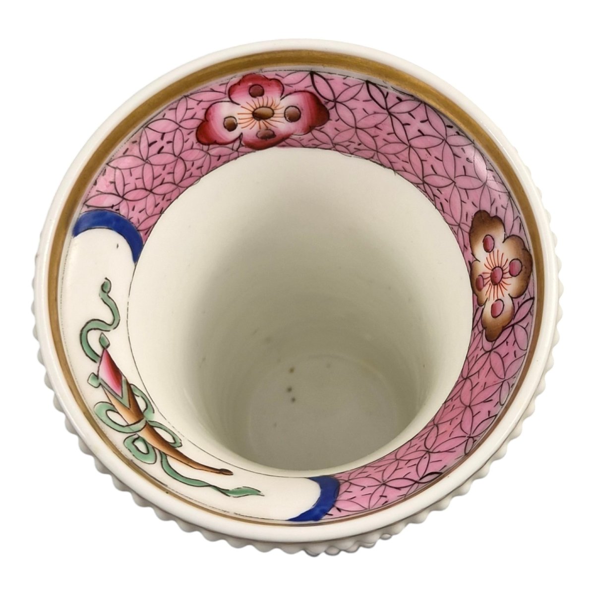 Regency Spode Chinoiserie Spill Vase With Mandarin Ducks, C. 1820–1825-photo-3