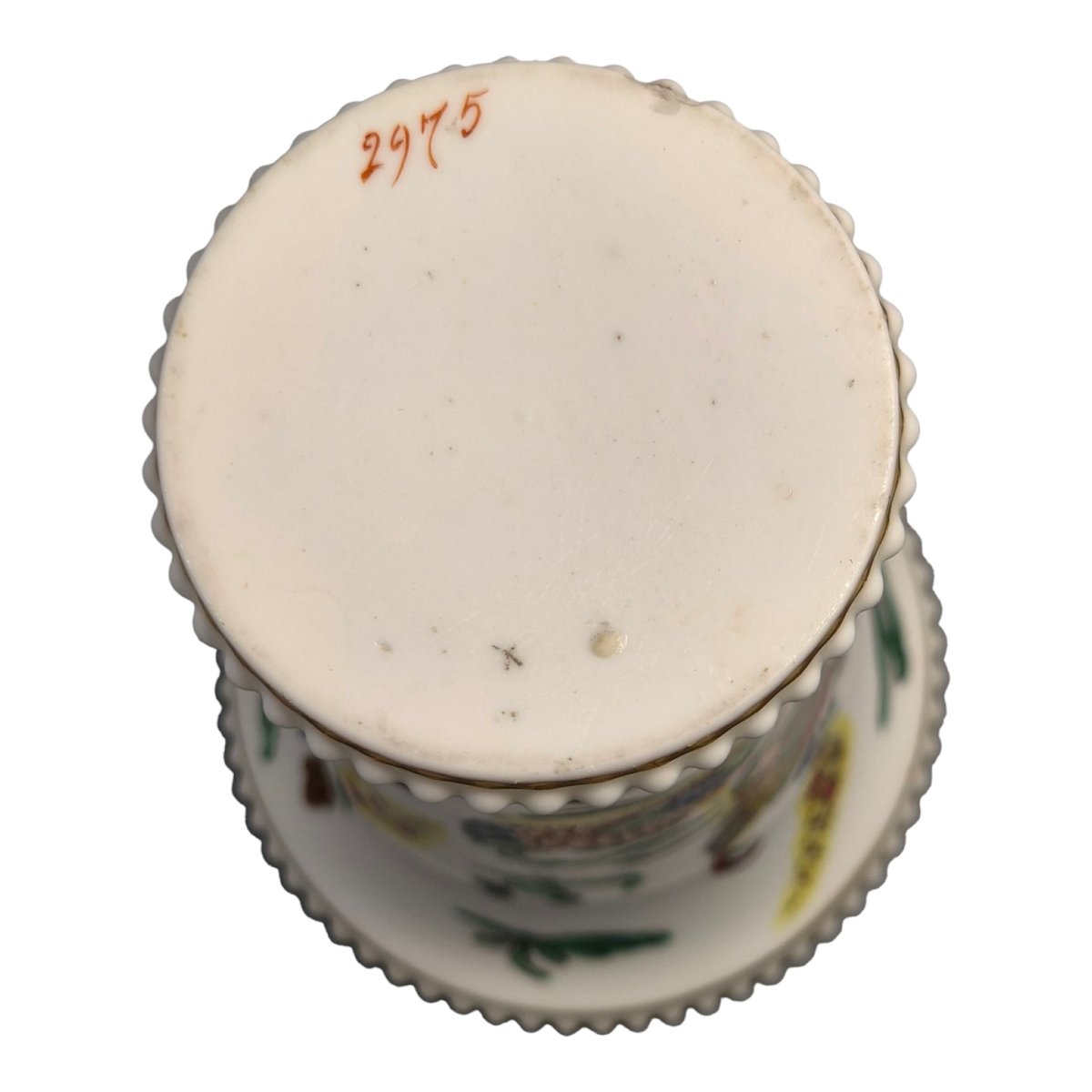 Regency Spode Chinoiserie Spill Vase With Mandarin Ducks, C. 1820–1825-photo-4