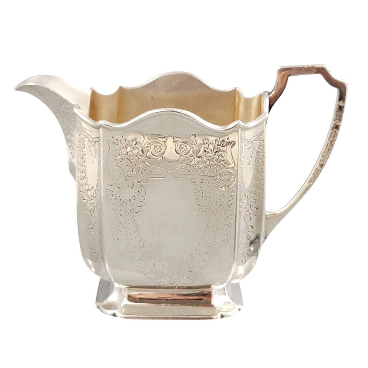 Victorian Sterling Silver Four-piece Tea Service By Atkin Brothers, Sheffield 1892-photo-8