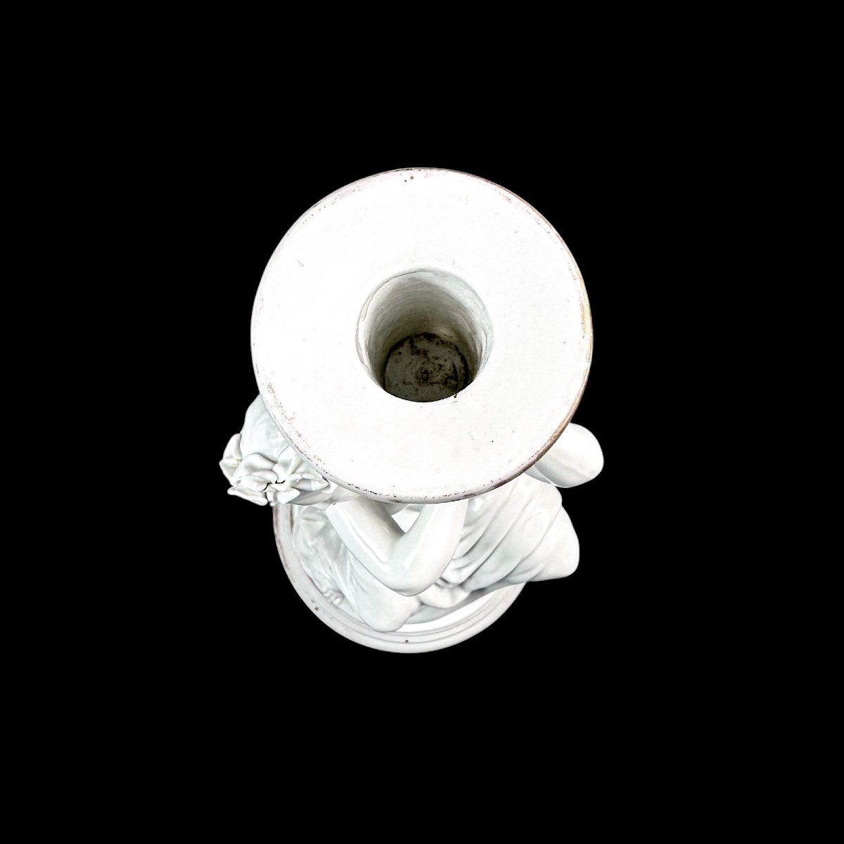 Paire de bougeoirs figuratifs en porcelaine, attribuée à Sutherland & Sons, vers 1880-photo-4