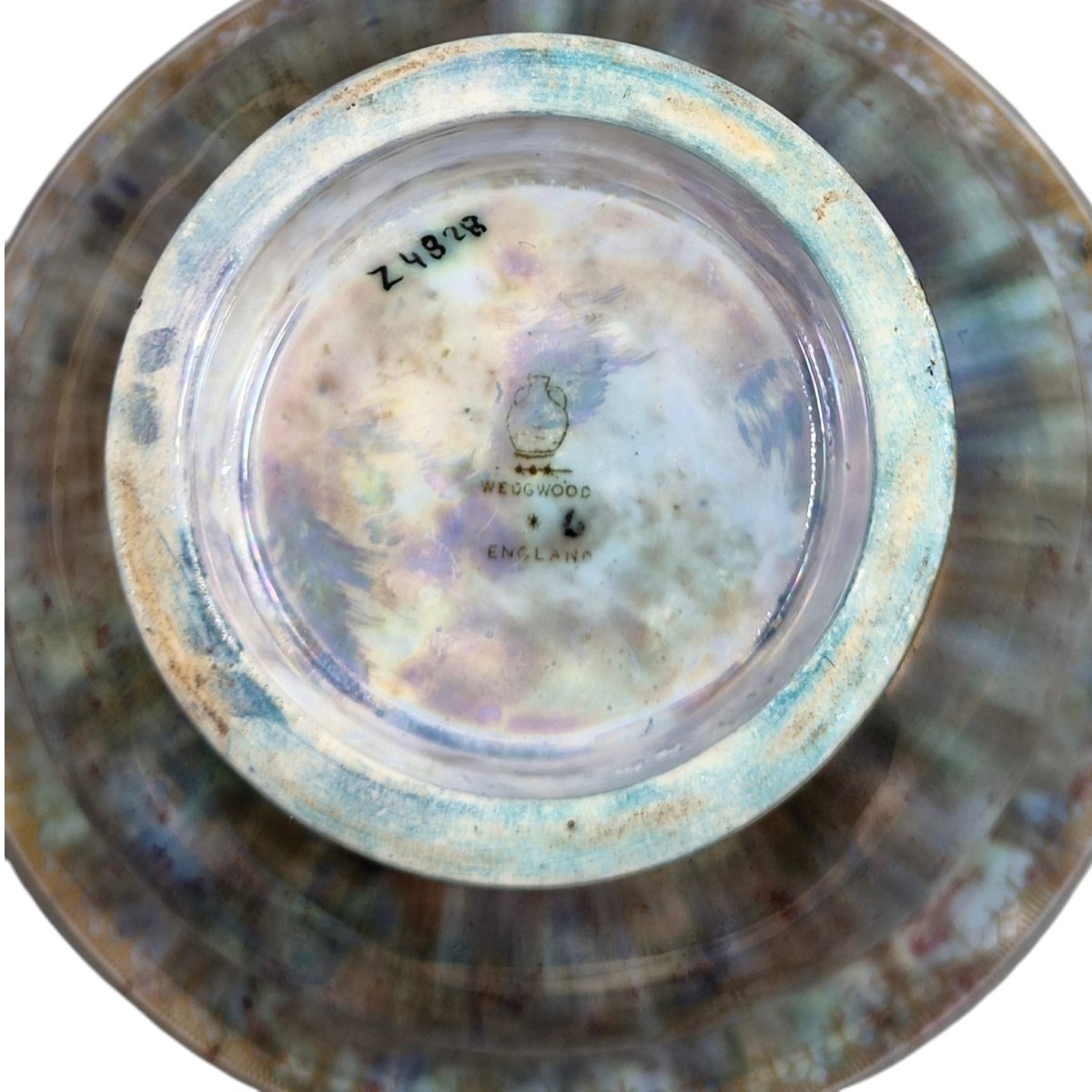 Wedgwood Fairyland Lustre Bowl With Dragon, Pattern Z4828, C.1915-photo-6