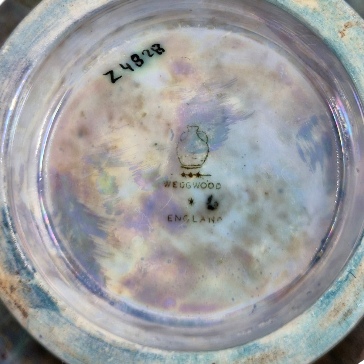 Wedgwood Fairyland Lustre Bowl With Dragon, Pattern Z4828, C.1915-photo-7